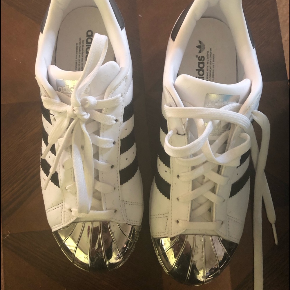 adidas Superstar Metallic Silver Metal Toe
